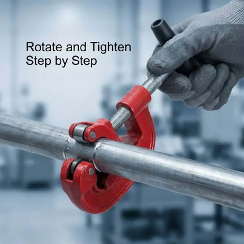 Heavy Duty Pipe Cutter Steel Pipe Cutter 1/8 to 2 Inch Iron Steel Tubing Tool